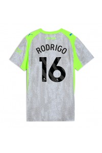 Manchester City Rodri Hernandez #16 Fotballdrakt Tredje Klær Dame 2025-26 Korte ermer